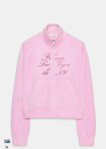 Zara Pembe Kadife Ceket - Görsel 4