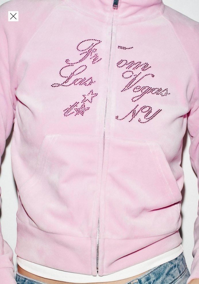 Zara Pembe Kadife Ceket - Görsel 3