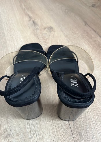 Zara Kadın Siyah Topuklu - Görsel 8