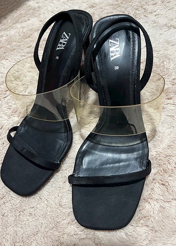 Zara Kadın Siyah Topuklu - Görsel 4