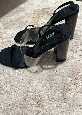 Zara Kadın Siyah Topuklu - Görsel 10