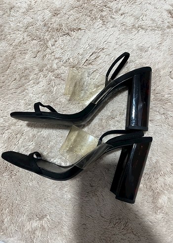 Zara Kadın Siyah Topuklu - Görsel 5