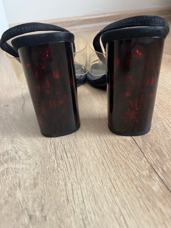 Zara Kadın Siyah Topuklu - Görsel 2