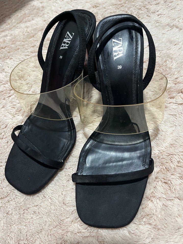 Zara Kadın Siyah Topuklu - Görsel 4