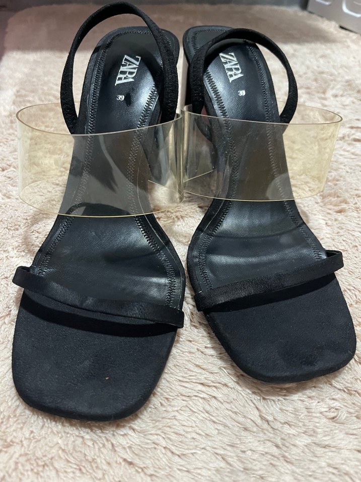 Zara Kadın Siyah Topuklu - Görsel 3