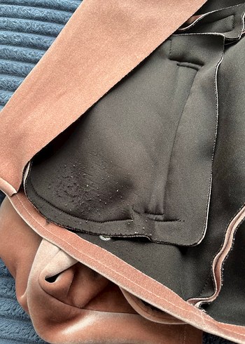 Bershka Kadife Biker Ceket - Görsel 4