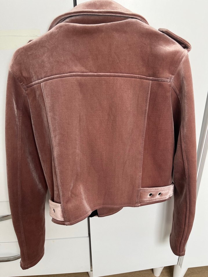 Bershka Kadife Biker Ceket - Görsel 2
