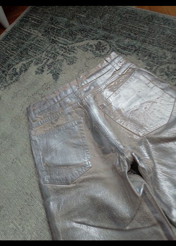 Zara Folyo Pantolon - Görsel 7