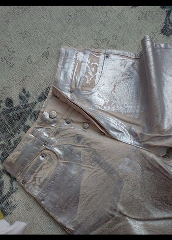 Zara Folyo Pantolon - Görsel 4