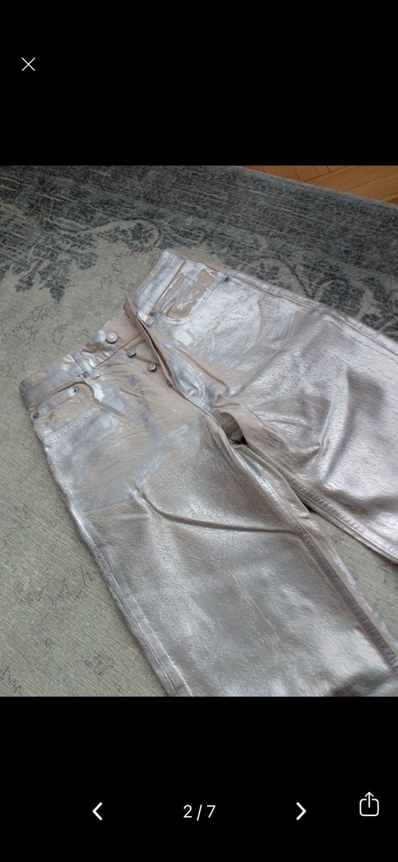 Zara Folyo Pantolon - Görsel 2