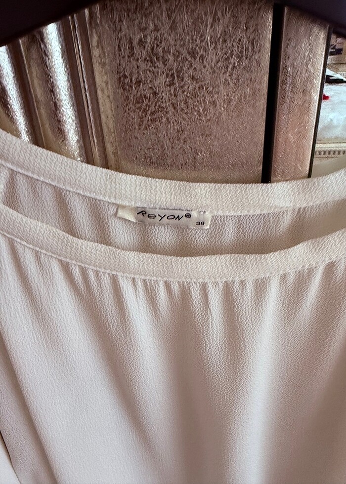 Kol  detaylı şık bluz - Görsel 3