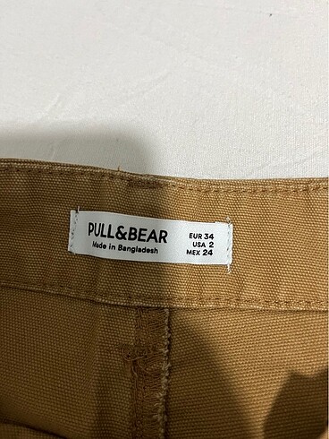 xs Beden camel Renk P&b pantolon