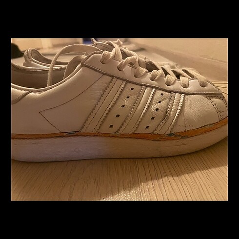 40 Beden beyaz Renk adidas superstar