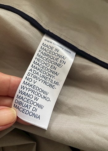 m Beden camel Renk Bej Kuşaklı Tommy Hilfiger Uzun Kadın Trençkot