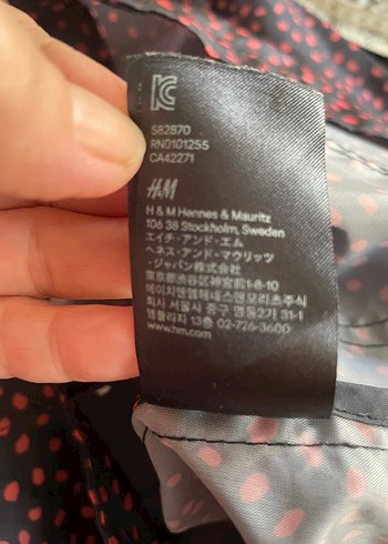 H&M Devide Midi Kadın Yağmurluk - Görsel 8