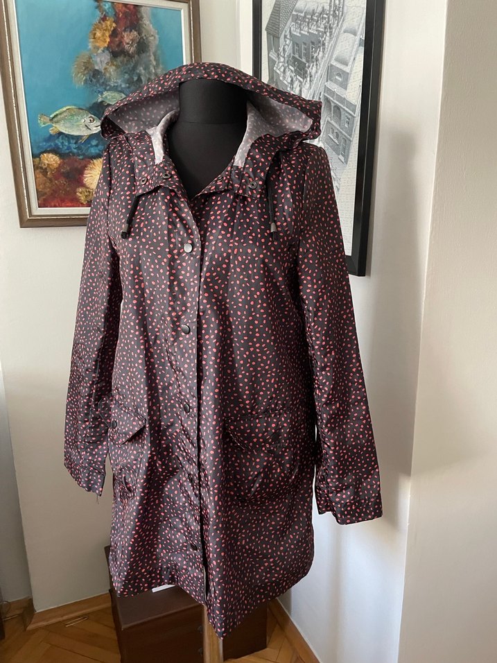 H&M Devide Midi Kadın Yağmurluk - Görsel 2