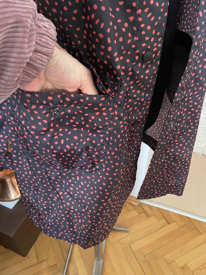 H&M Devide Midi Kadın Yağmurluk - Görsel 5