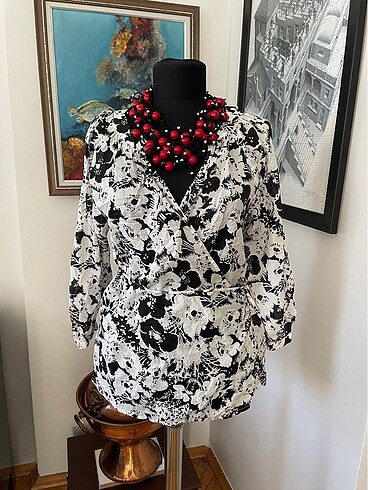 Ralph Lauren M bd Çiçekli Pamuklu bluz