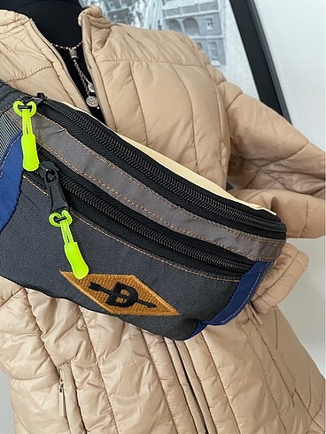 Beden çeşitli Renk Old Cotton Cargo yeni etiketli bel çantası