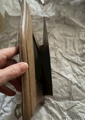 1930 lardan Hollanda malı gazete rafı - Görsel 4