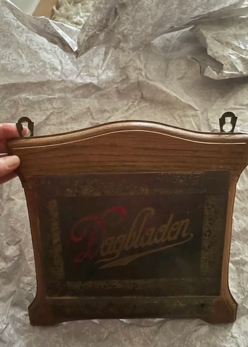 1930 lardan Hollanda malı gazete rafı - Görsel 3