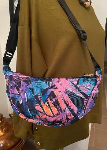 Kasha  Çok Renkli  Desenli Askılı Çanta - Görsel 2