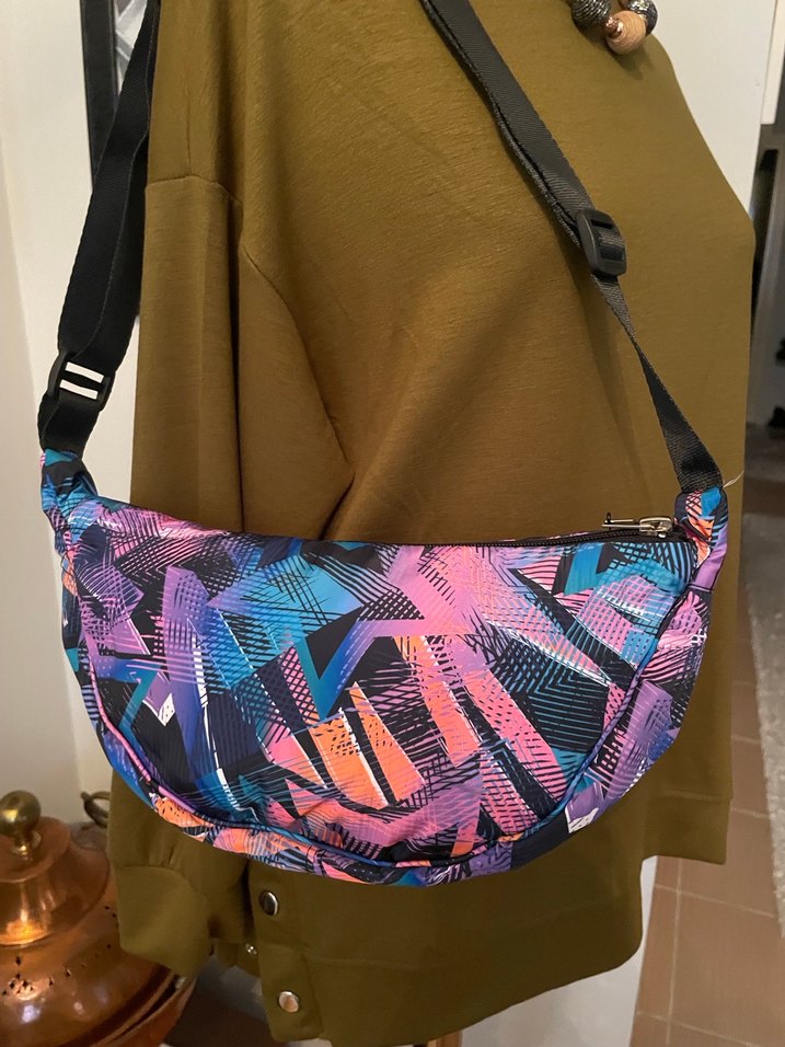 Kasha  Çok Renkli  Desenli Askılı Çanta - Görsel 2