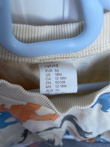 12-18 Ay Beden H&M ERKEK BEBEK SWEATSHİRT
