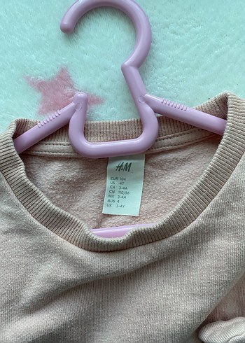 Kız Çocuk Bej Uzun Kollu Sweatshirt - Görsel 3