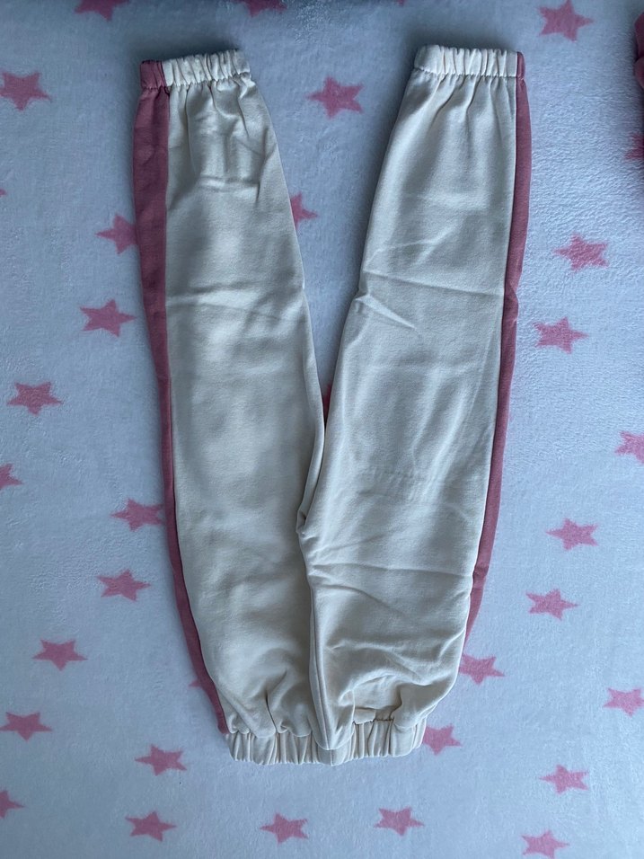 Bebek Kız Baskılı Uzun Kollu Takım - Görsel 3