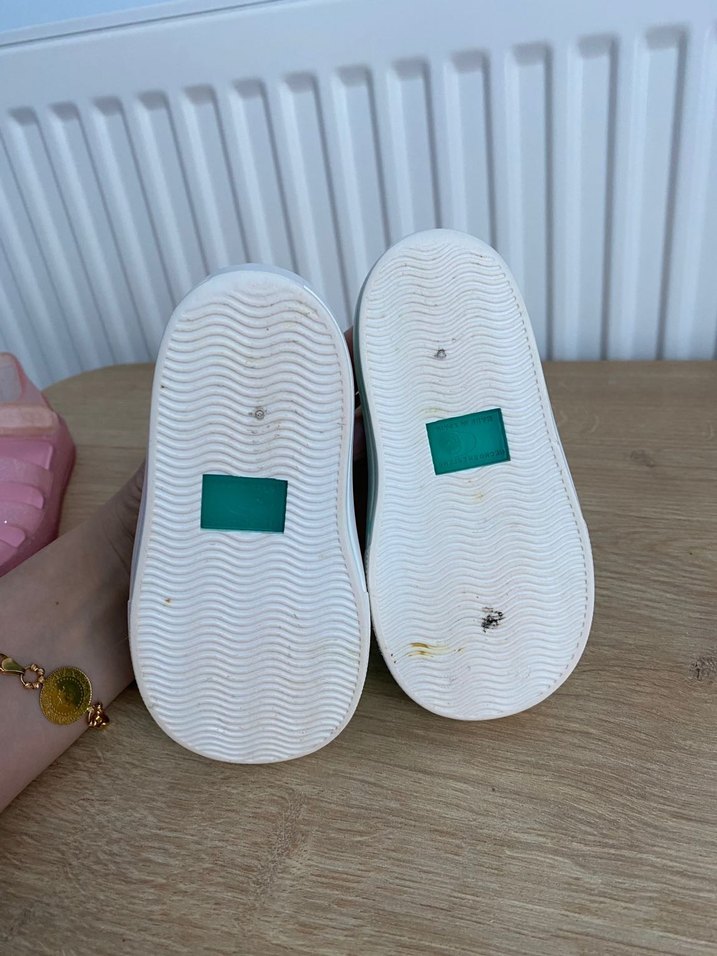 Turkuaz Erkek Çocuk Cırtlı Sandalet - Görsel 3