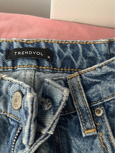 36 Beden mavi Renk Pantolon