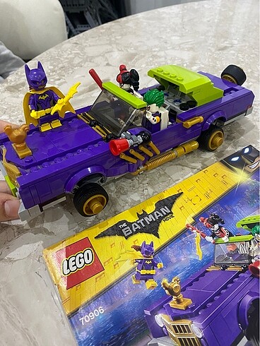 Lego batman joker kötü araba
