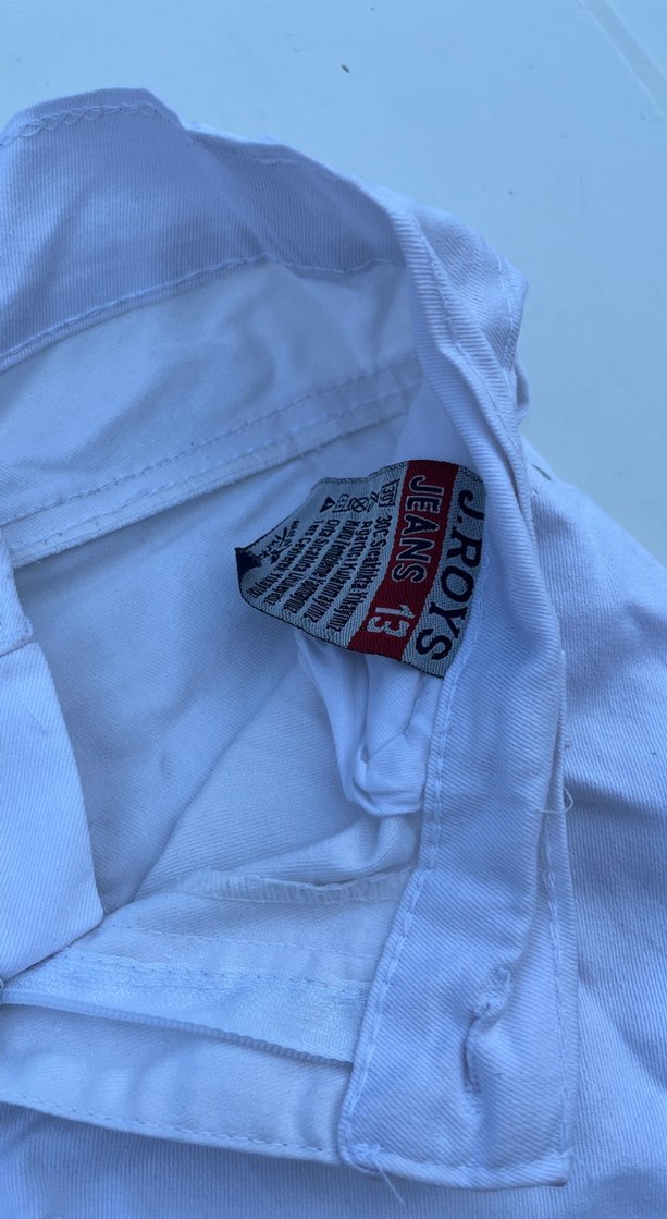 Beyaz Regular Fit Denim Kadın Pantolon - Görsel 4