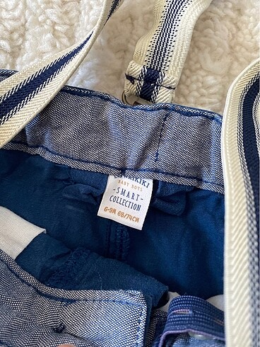 Bebek papyonlu salopet - Görsel 5