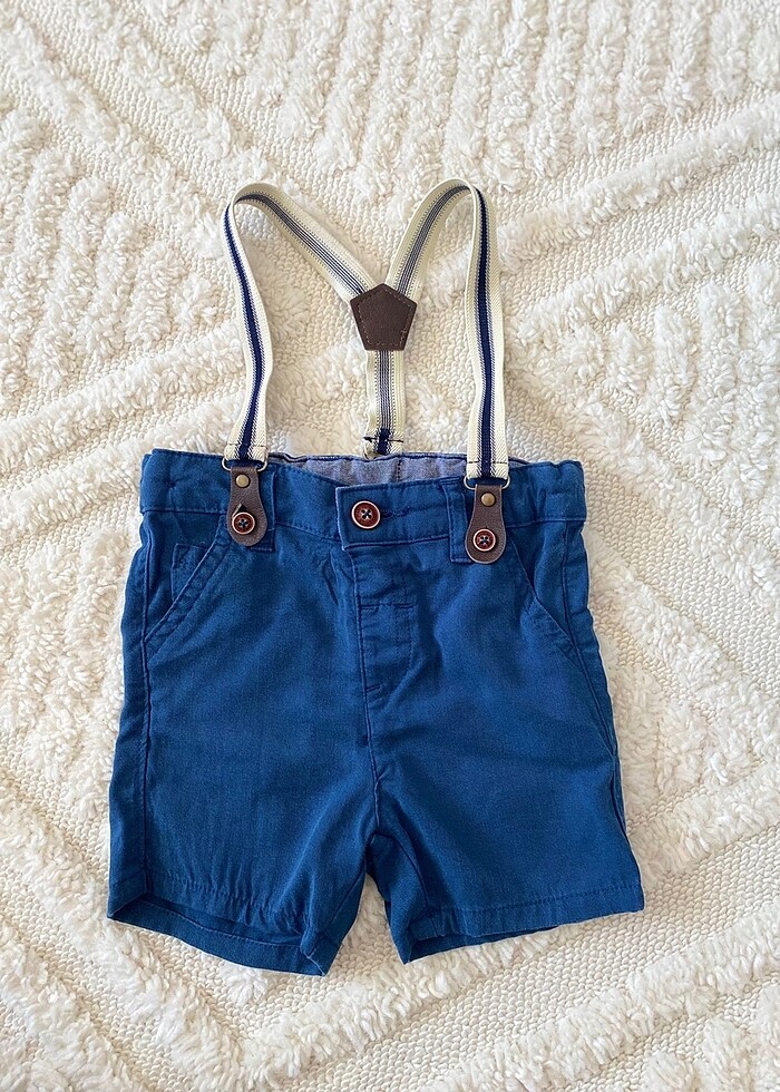 Bebek papyonlu salopet - Görsel 2