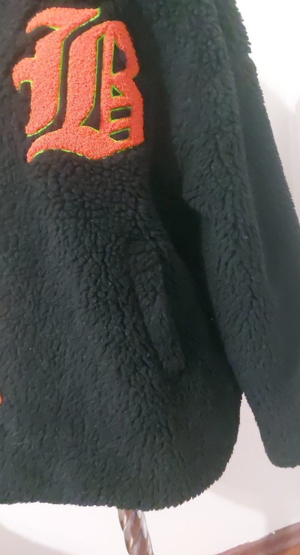 KAPÜŞONLU   Siyah Midi Kadın PELUŞ KABAN - Görsel 3