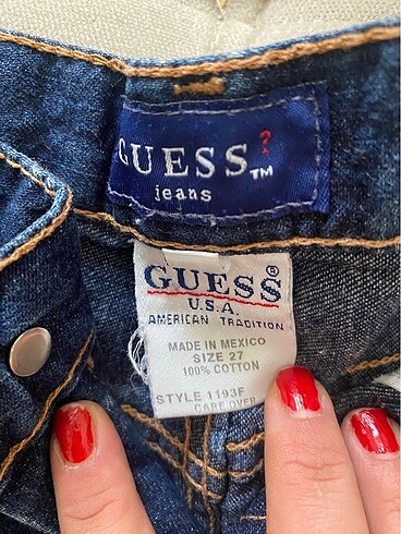 27 Beden Orijinal GUESS ŞORT