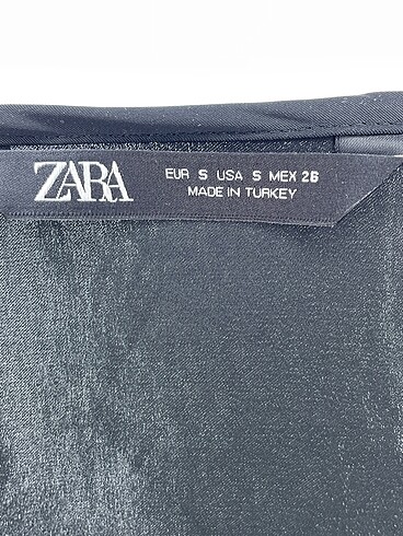 s Beden siyah Renk Zara Uzun Elbise %70 İndirimli.