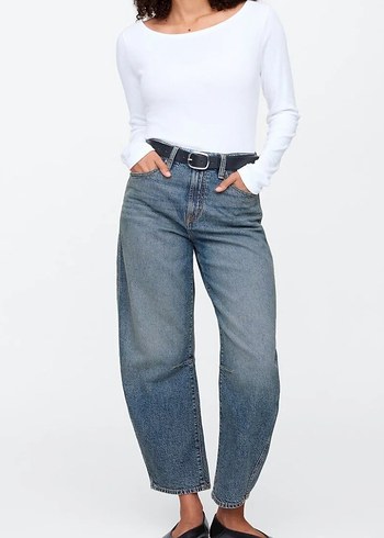 Gap Barrel Jean