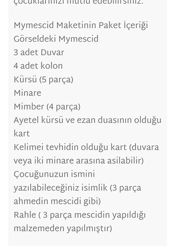 Çocuklar için Renkli cami - Görsel 3