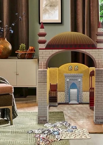 Çocuklar için Renkli cami - Görsel 2