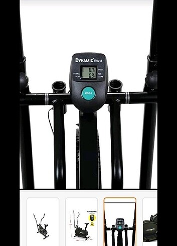 diğer Beden siyah Renk Dynamic R102N Eliptik Bisiklet