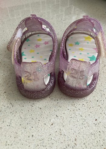 İgor Parlak Mor Unicorn Kız sandalet - Görsel 2