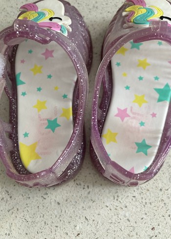 İgor Parlak Mor Unicorn Kız sandalet - Görsel 3