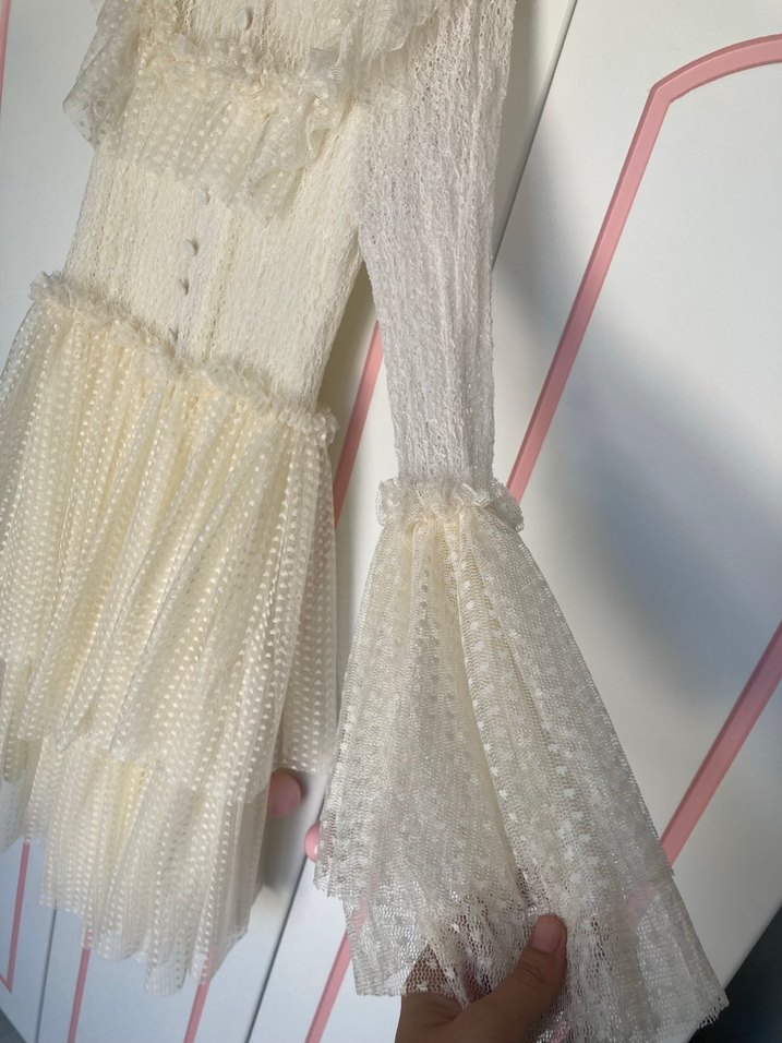 Anne kız papatya konseptli elbiseler - Görsel 3