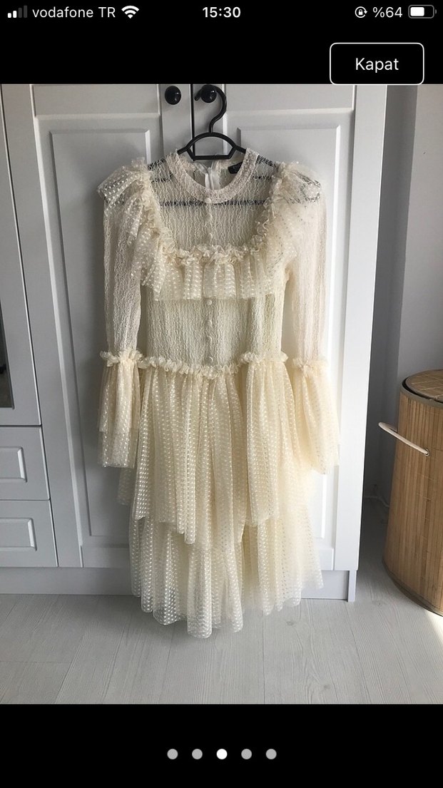 Anne kız papatya konseptli elbiseler - Görsel 2