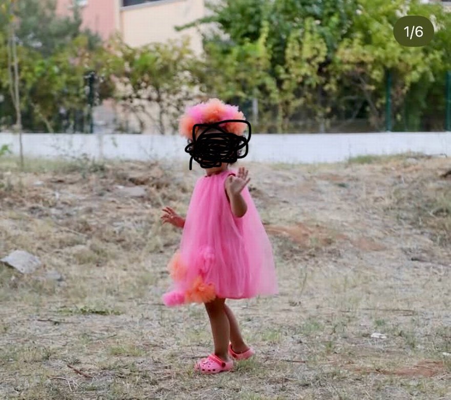 Pembe elbise - Görsel 2