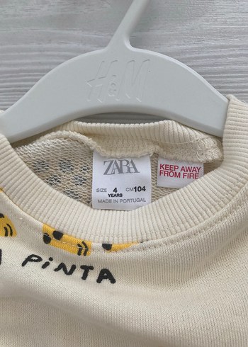 Kız Çocuk Sarı Baskılı Sweatshirt - Görsel 5