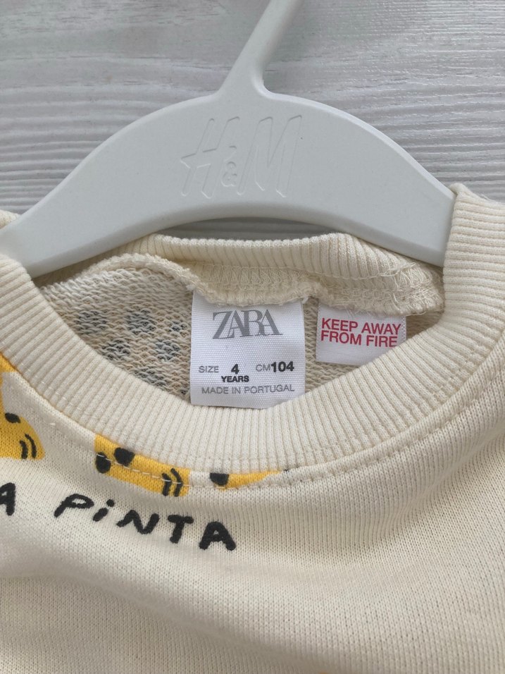 Kız Çocuk Sarı Baskılı Sweatshirt - Görsel 5